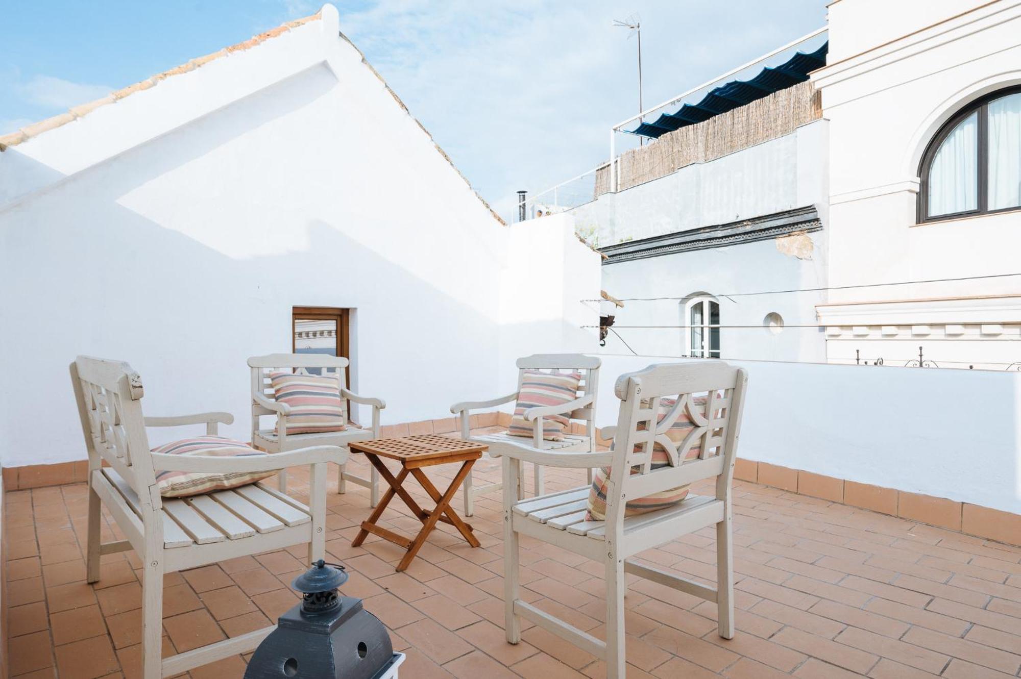 Preciosa Casa Renovada Centro Historico 11 Personas Villa Sevilla Bagian luar foto