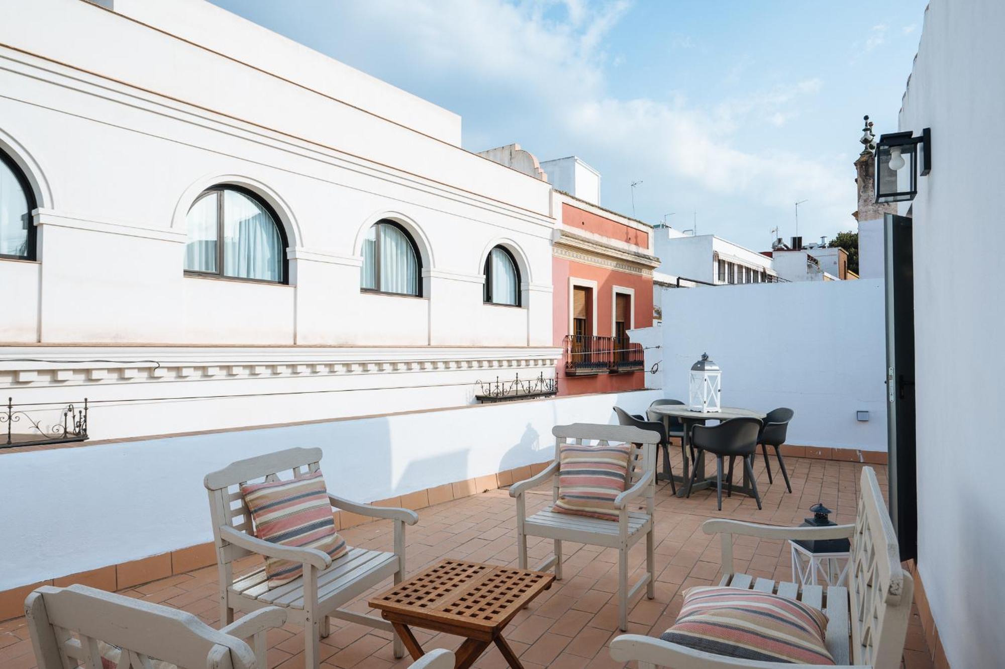 Preciosa Casa Renovada Centro Historico 11 Personas Villa Sevilla Bagian luar foto