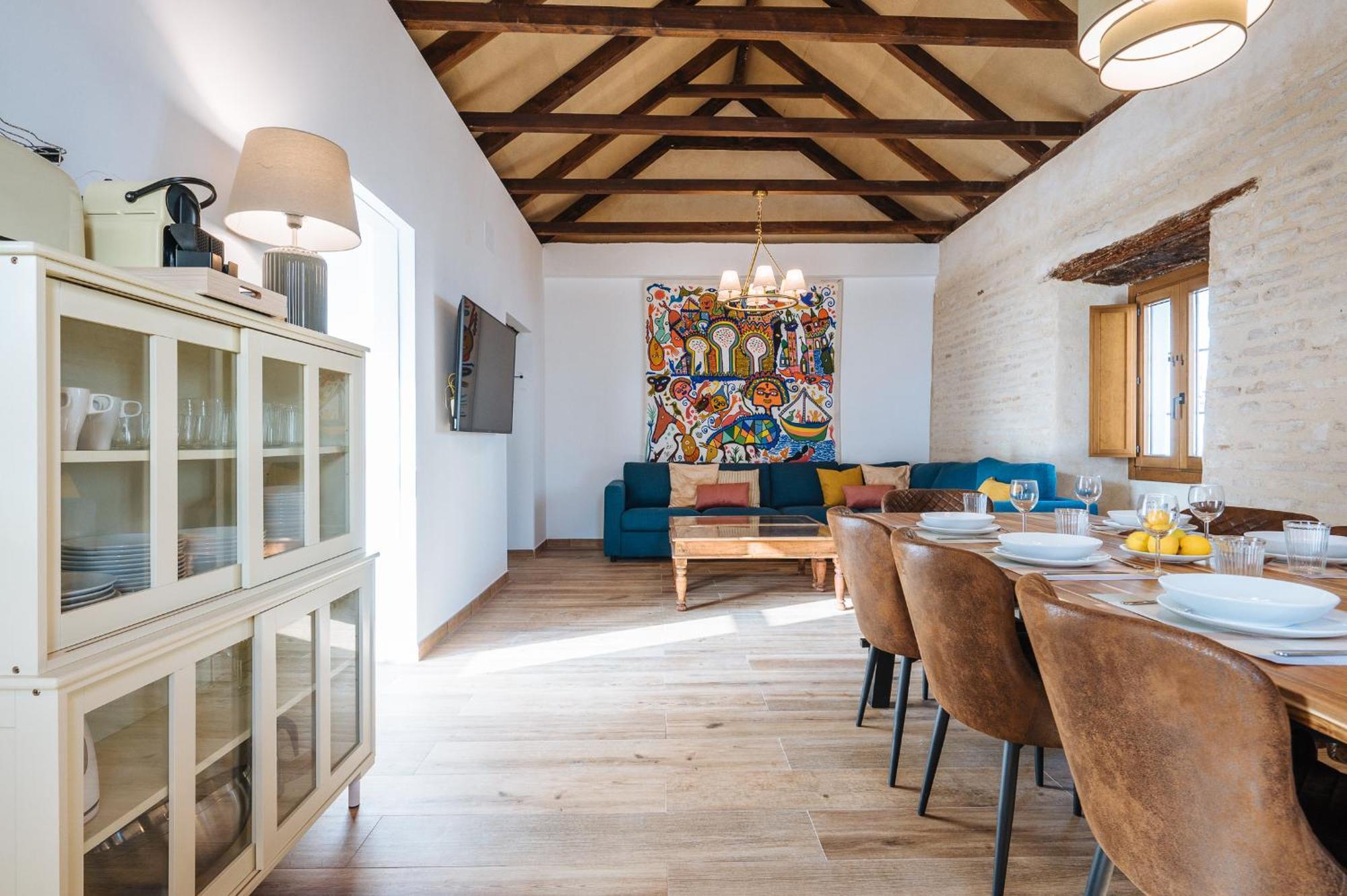 Preciosa Casa Renovada Centro Historico 11 Personas Villa Sevilla Bagian luar foto