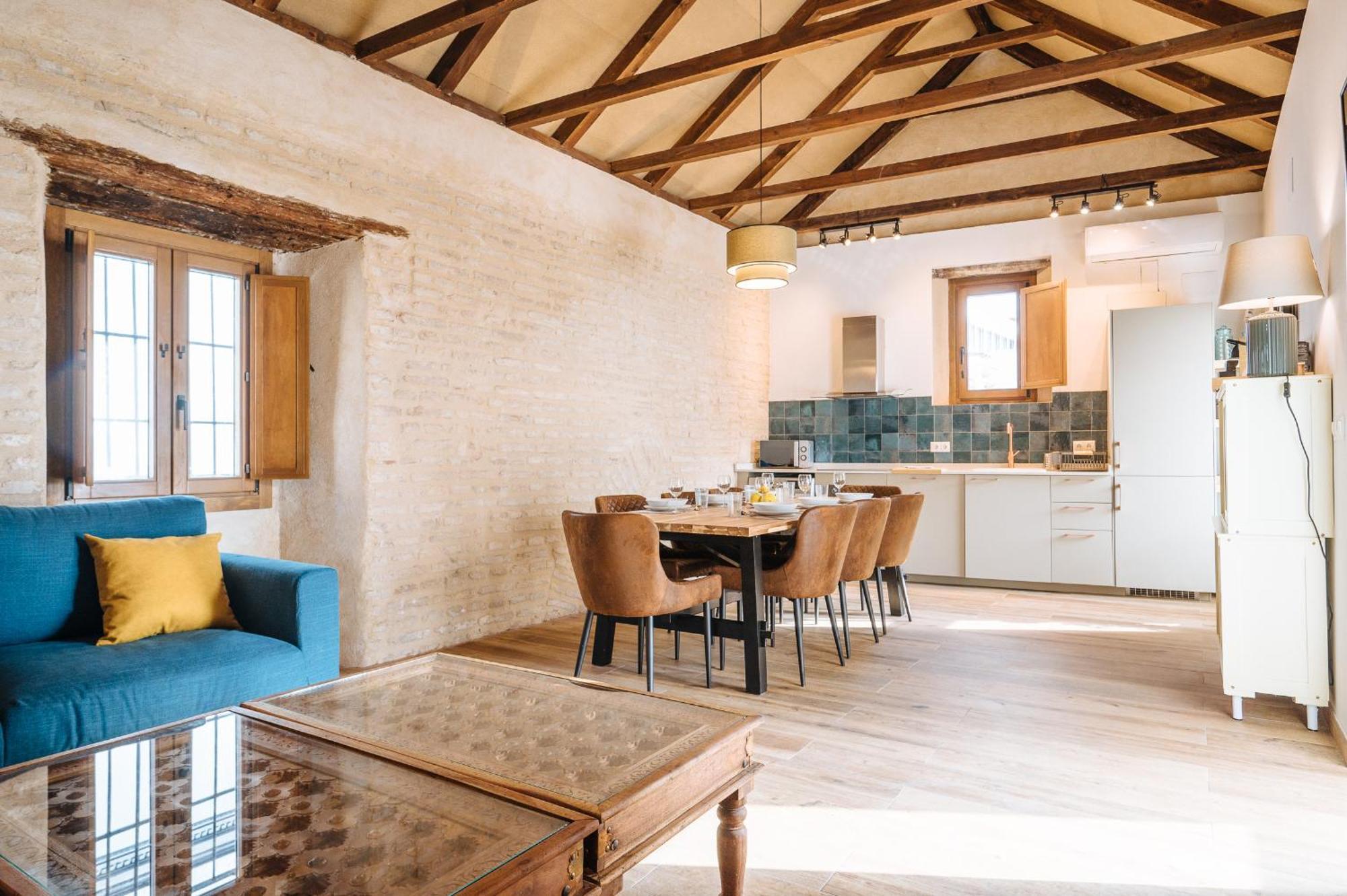 Preciosa Casa Renovada Centro Historico 11 Personas Villa Sevilla Bagian luar foto